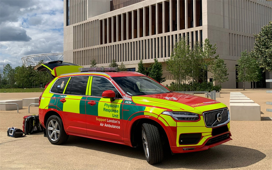 London’s Air Ambulance and Marshall Leasing to supply six new Emergency Response vehicles to the Capital