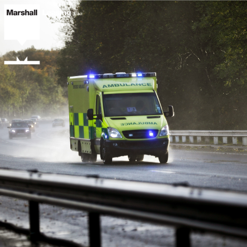 Did you know that you can be fined for making way for an emergency vehicle?